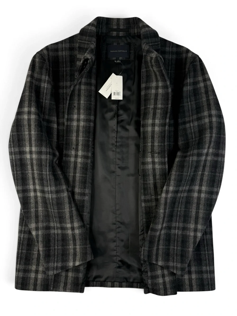 Banana Republic Heritage Wool Plaid Jacket NWT Men’s Large